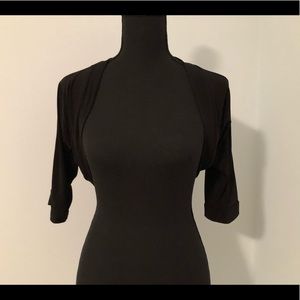 B Smart Black Shrug